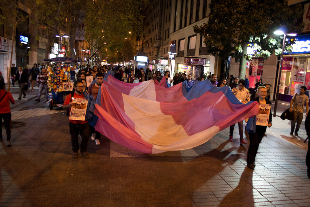 «Ellas, ellos y elles no son un número. Ellas, ellos y elles no son una estadística. Ellas, ellos y elles son personas. Ellas, ellos y elles hoy son semilla».